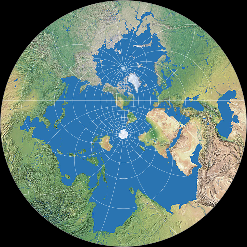 Spilhaus Stereographisch