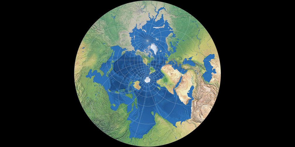 Spilhaus Stereographisch