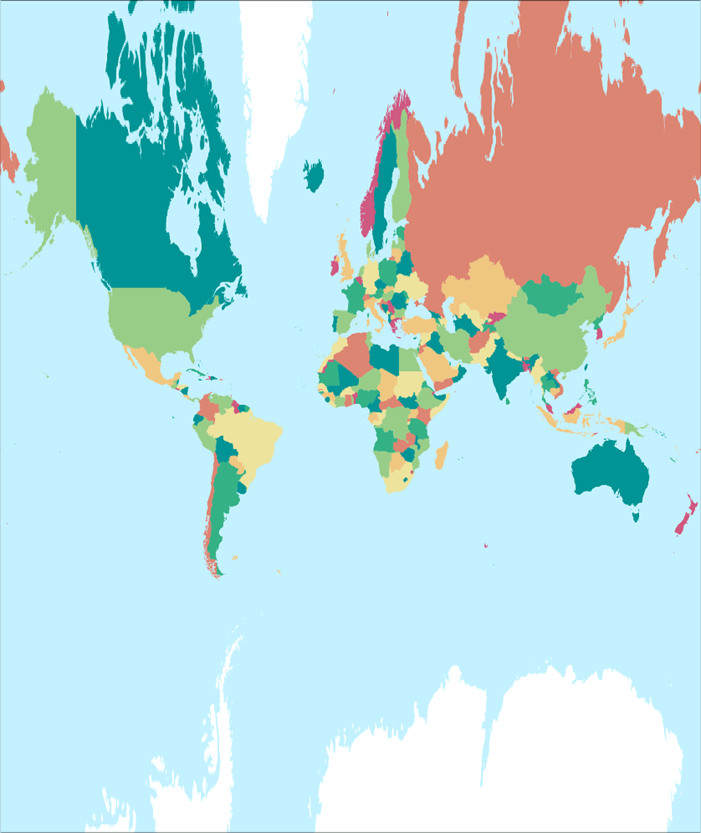 Zylindrische Zentralprojektion