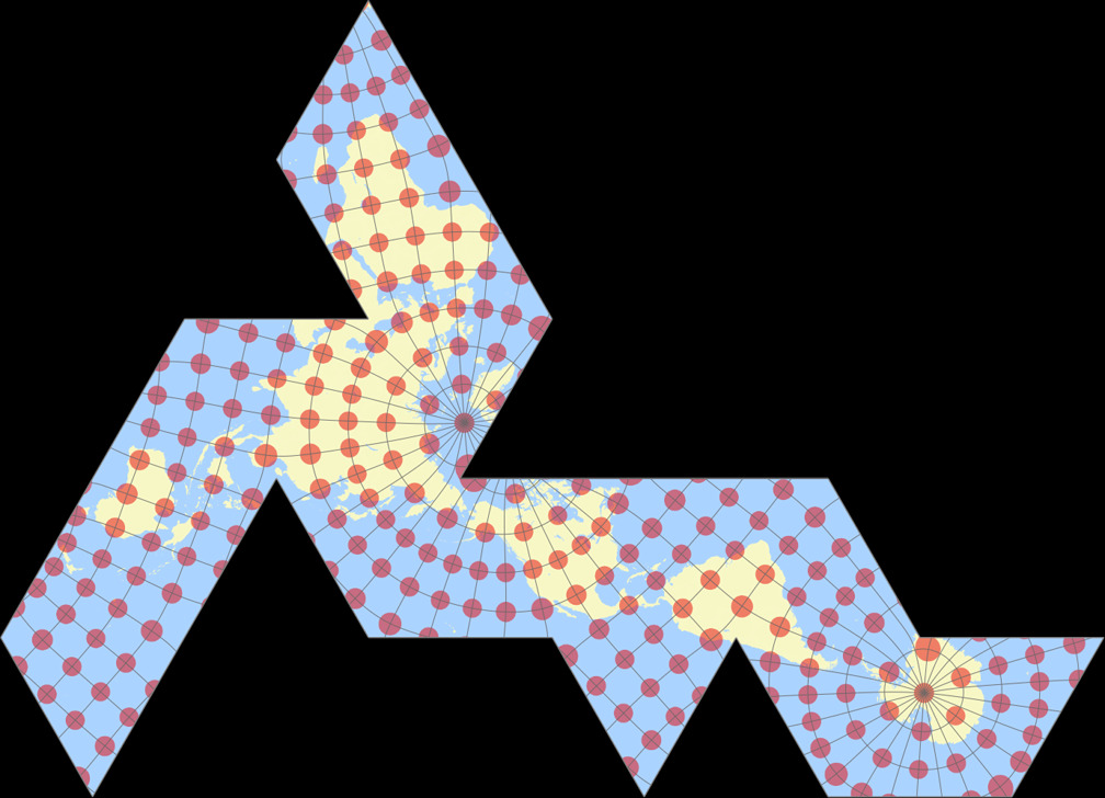 Konforme Chaiselongue Projektion Tissotsche Indikatrix