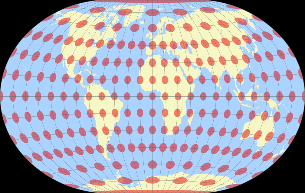 Dedistort Tissotsche Indikatrix