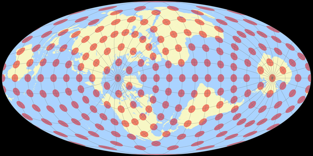 Atlantis (gedreht) Tissotsche Indikatrix