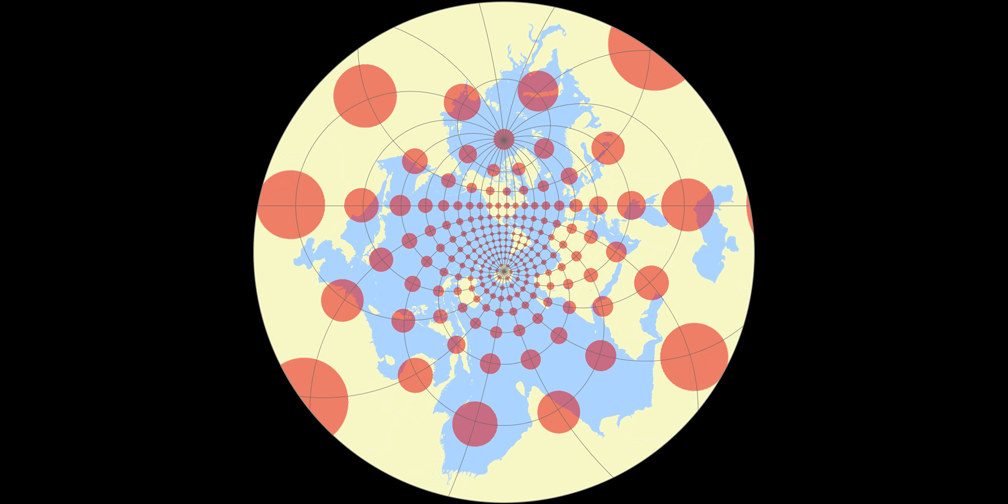 Spilhaus Stereographisch Tissotsche Indikatrix