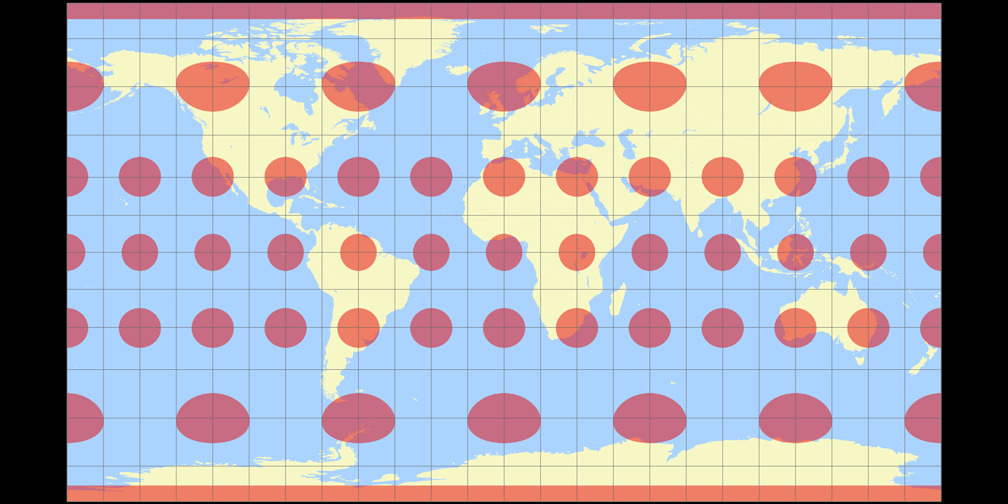 Pattersons Zylinderentwurf Tissotsche Indikatrix